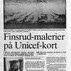 Press - Finsrud-malerier på Unicef-kort